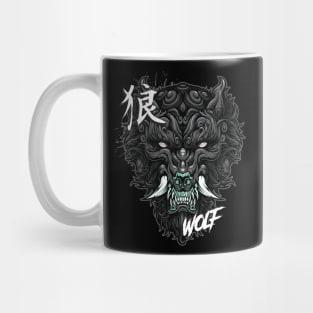 JAPANASE FUU WOLF Mug